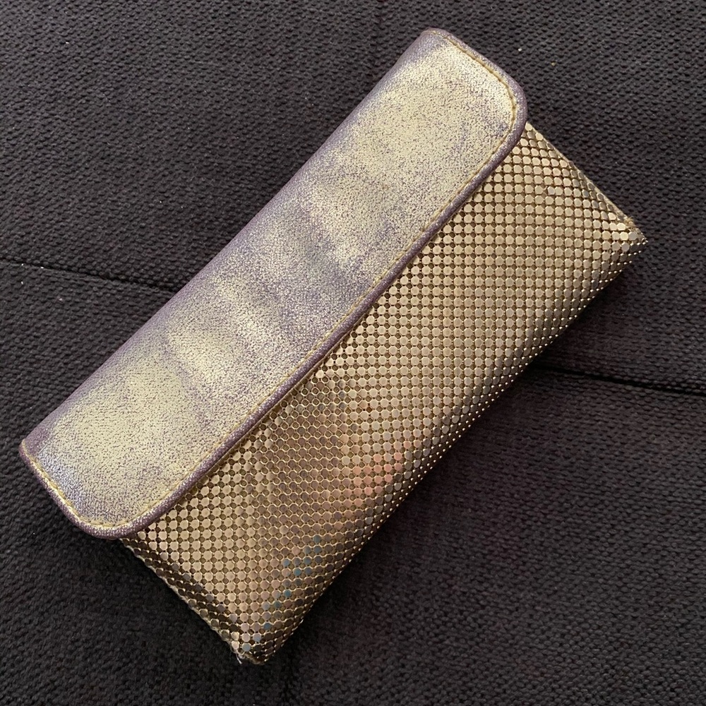 Vintage Gold Chain Mail Wallet